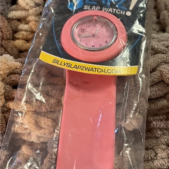 Silly Slapz Kids Slap Watch - Pink & White OS NWT Receive both! - Picture 3 of 6